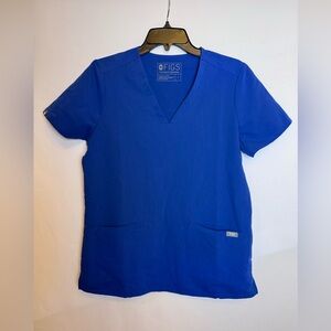 Figs Women’s Medium Casma Top Size Small Winning Blue